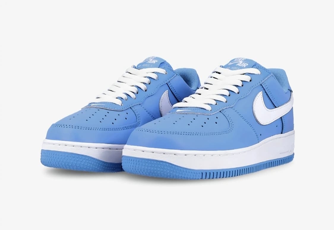 새상품_나이키 에어 포스 1 로우 레트로 컬러 오브 더 먼스 유니버시티 상품이미지2