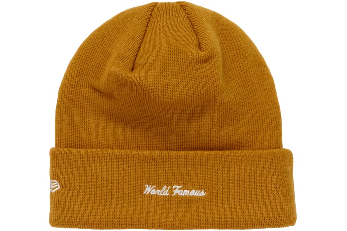 슈프림 뉴에라 박스로고 비니 머스타드  상품이미지2