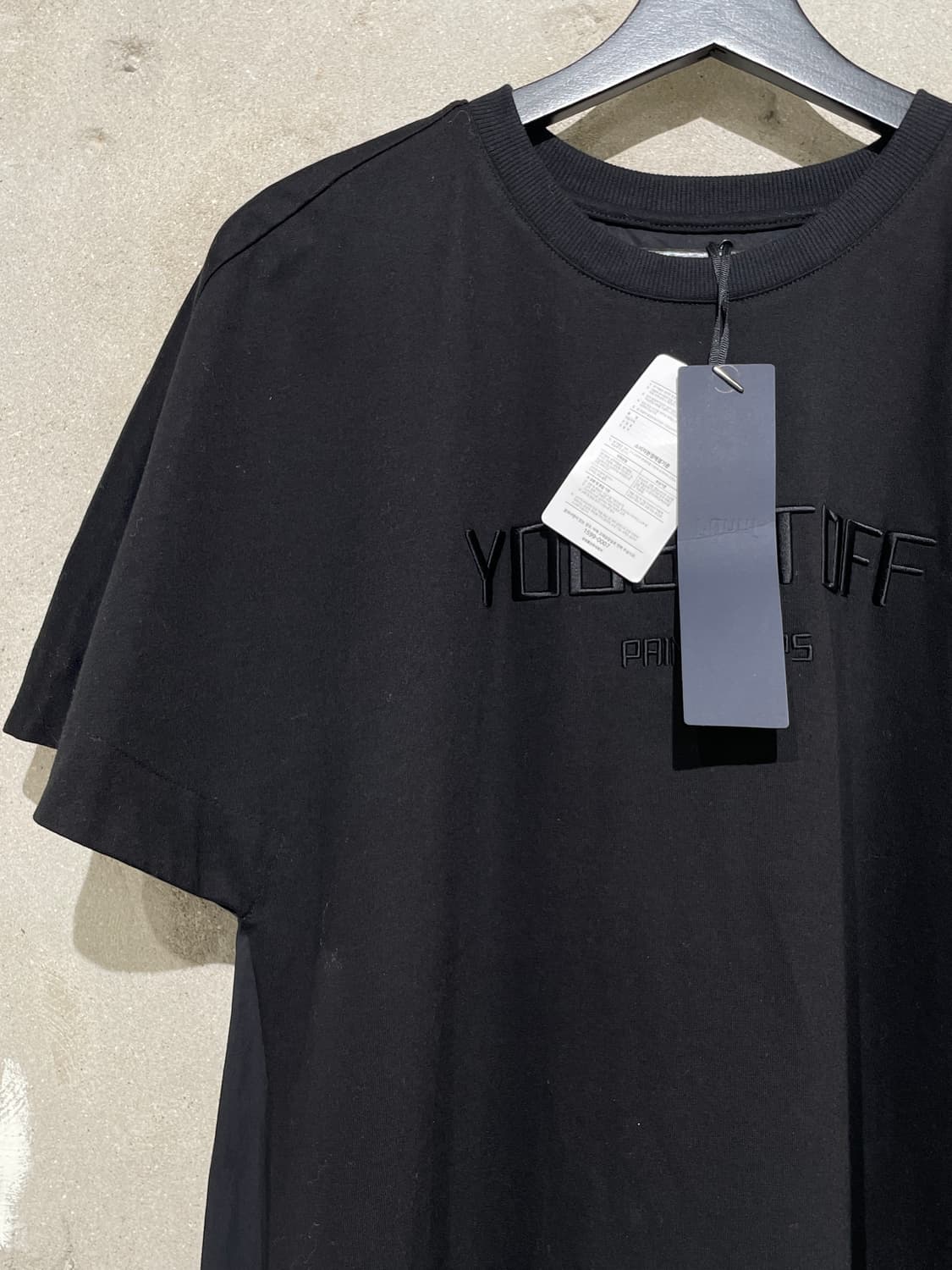 준지 22S/S 블랙 유 겟 오프 레이어드 코튼 원피스 상품이미지2