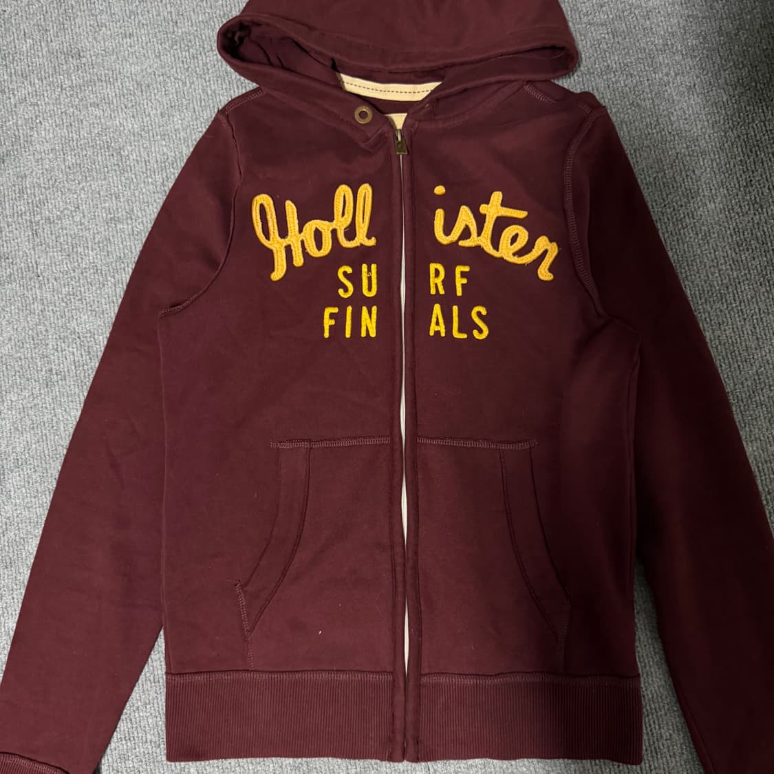 홀리스터 브라운 후드집업 m 상품이미지2