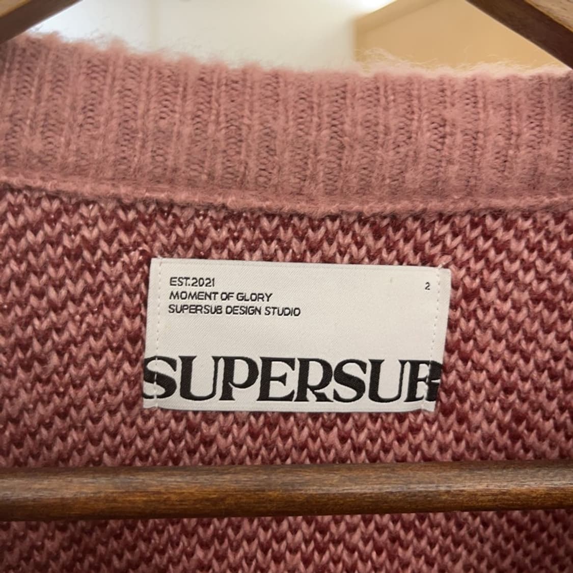 슈퍼서블 브러쉬드 니트 스웨터 105 C06287 상품이미지4