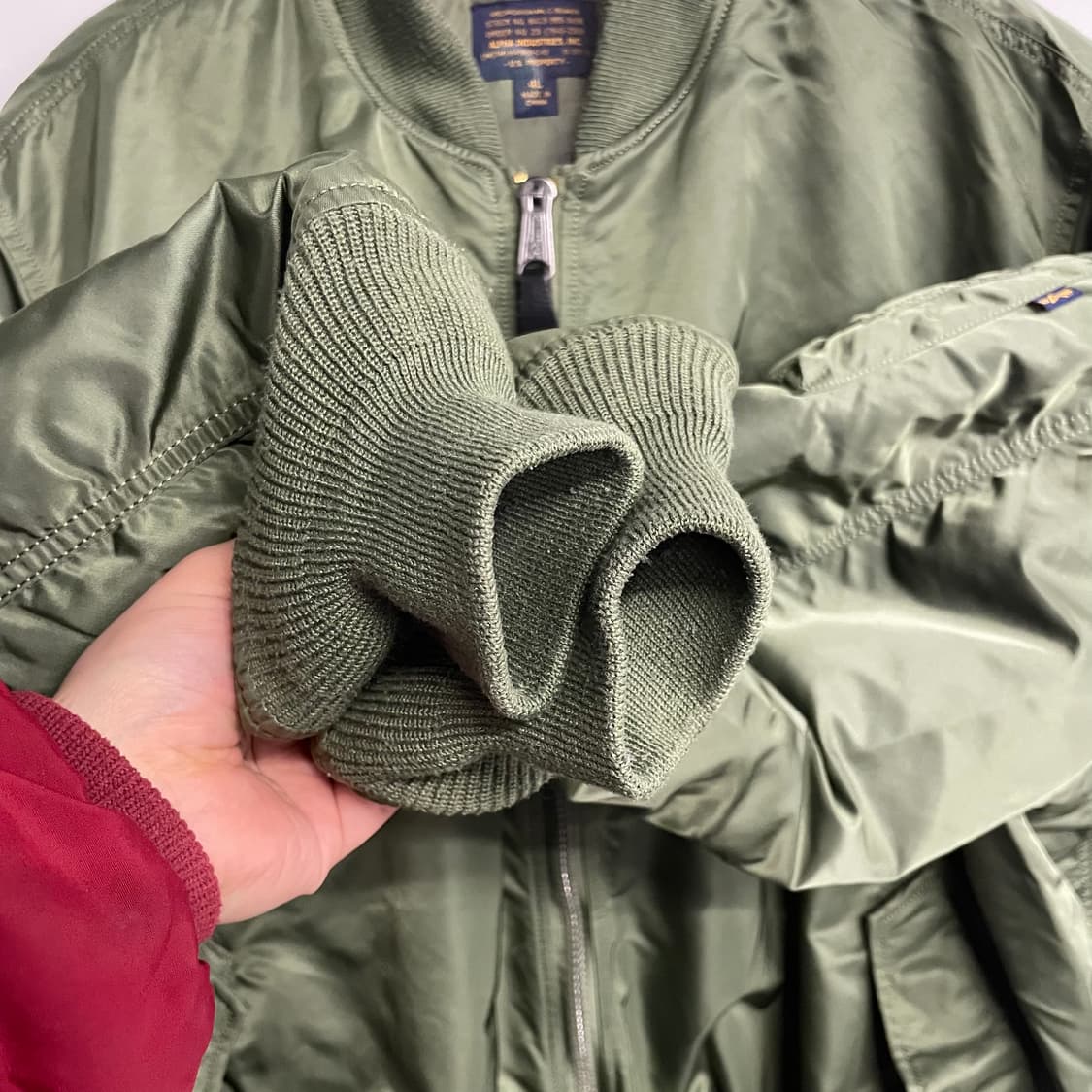 알파인더스트리 Ma-1 항공자켓 상품이미지6