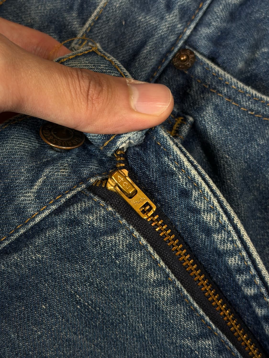 80's USA Made 리바이스 오렌지탭 517 42탈론 체인스티치  상품이미지7