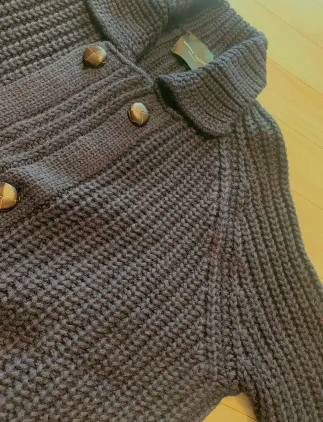 로베르타 콜리나 울 더블 가디건 52 (105-110) 상품이미지7