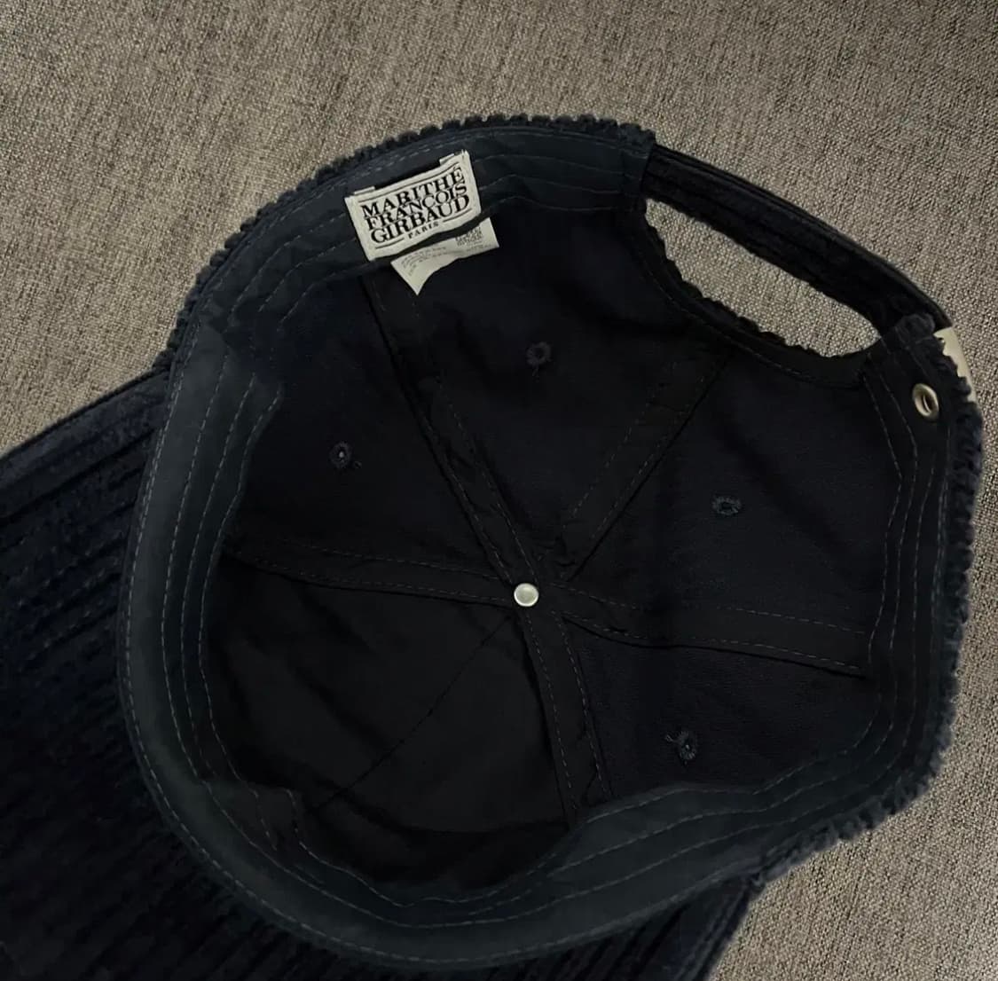 마리떼 코듀로이 볼캡 모자 상품이미지2