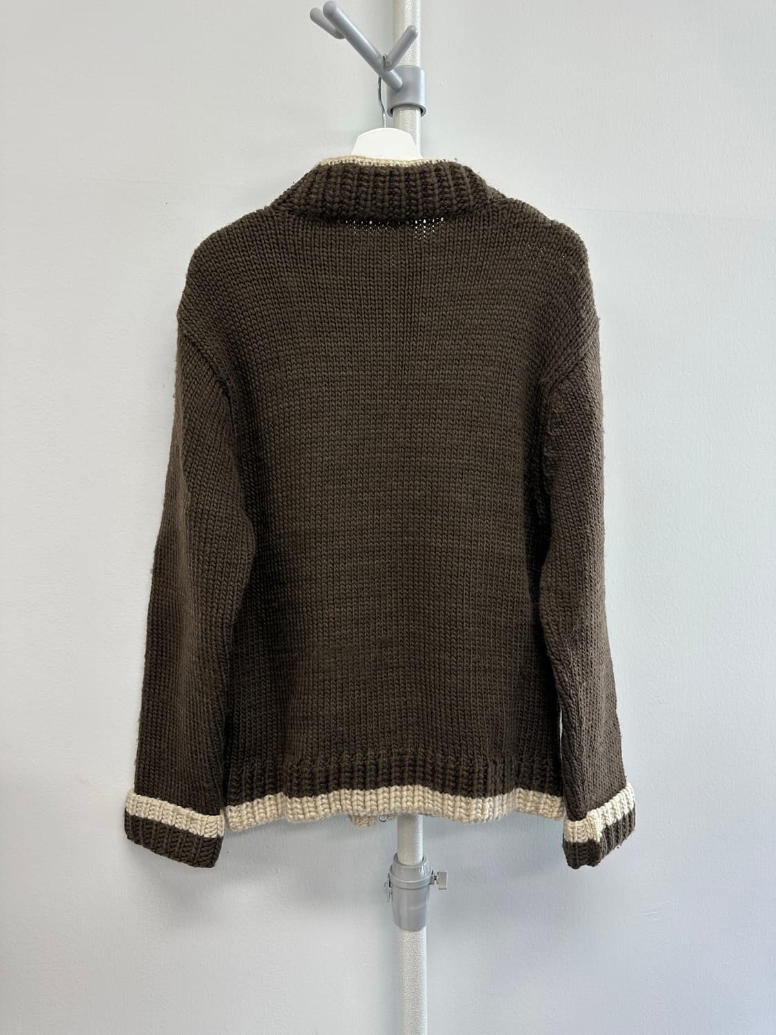 유럽 빈티지 니트 집업 상품이미지6