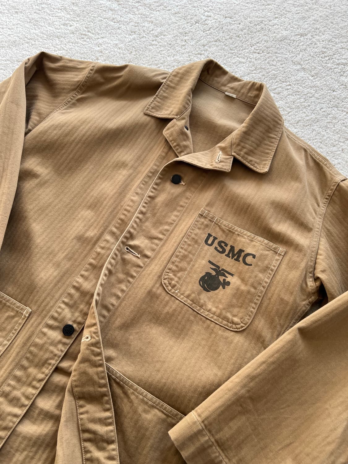 페로우즈 헤링본 셔츠 40사이즈 상품이미지2