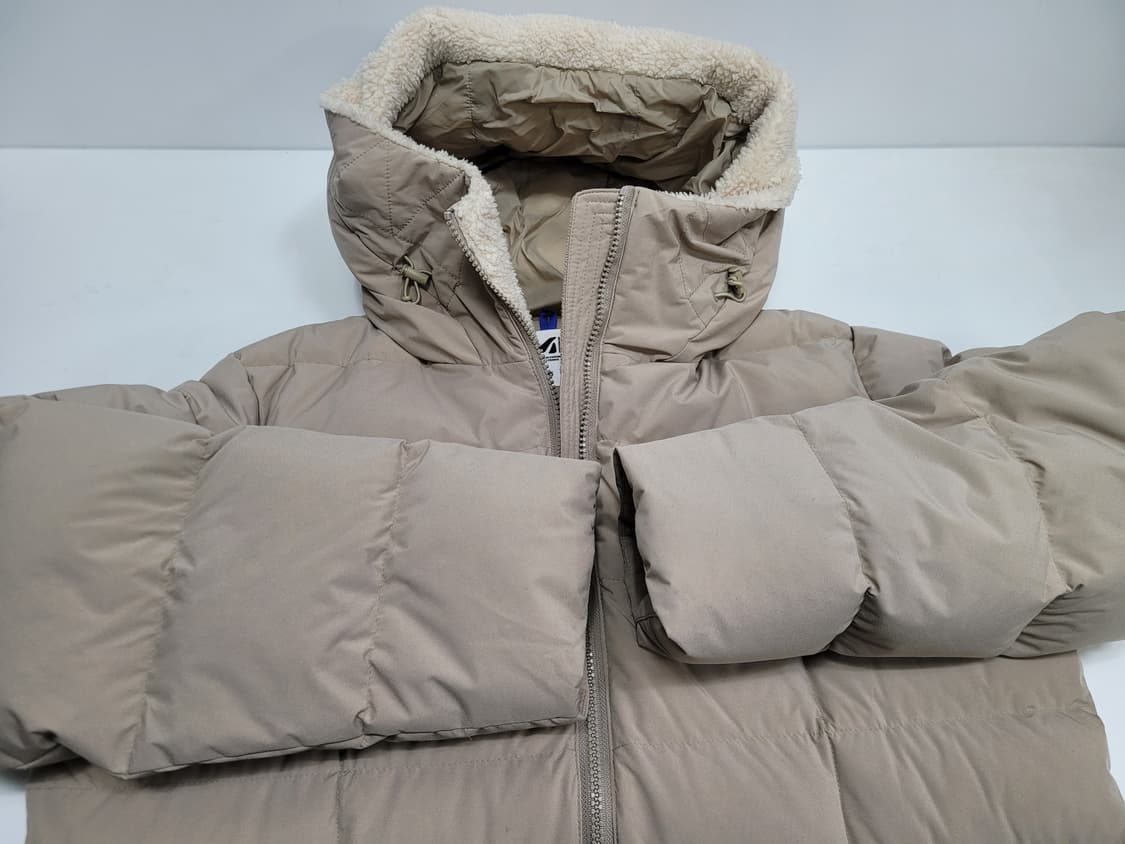 MILLET 22FW 밀레 구스 다운 후드 롱 패딩 / 여 95 베이지
 상품이미지3