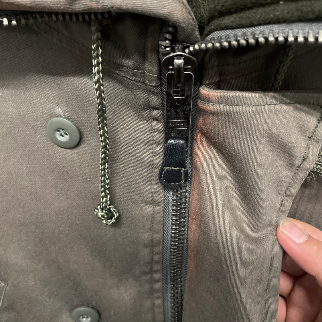 아비렉스 N3B 퍼 후드 스노클 야상 자켓 밀리터리 파카 상품이미지6