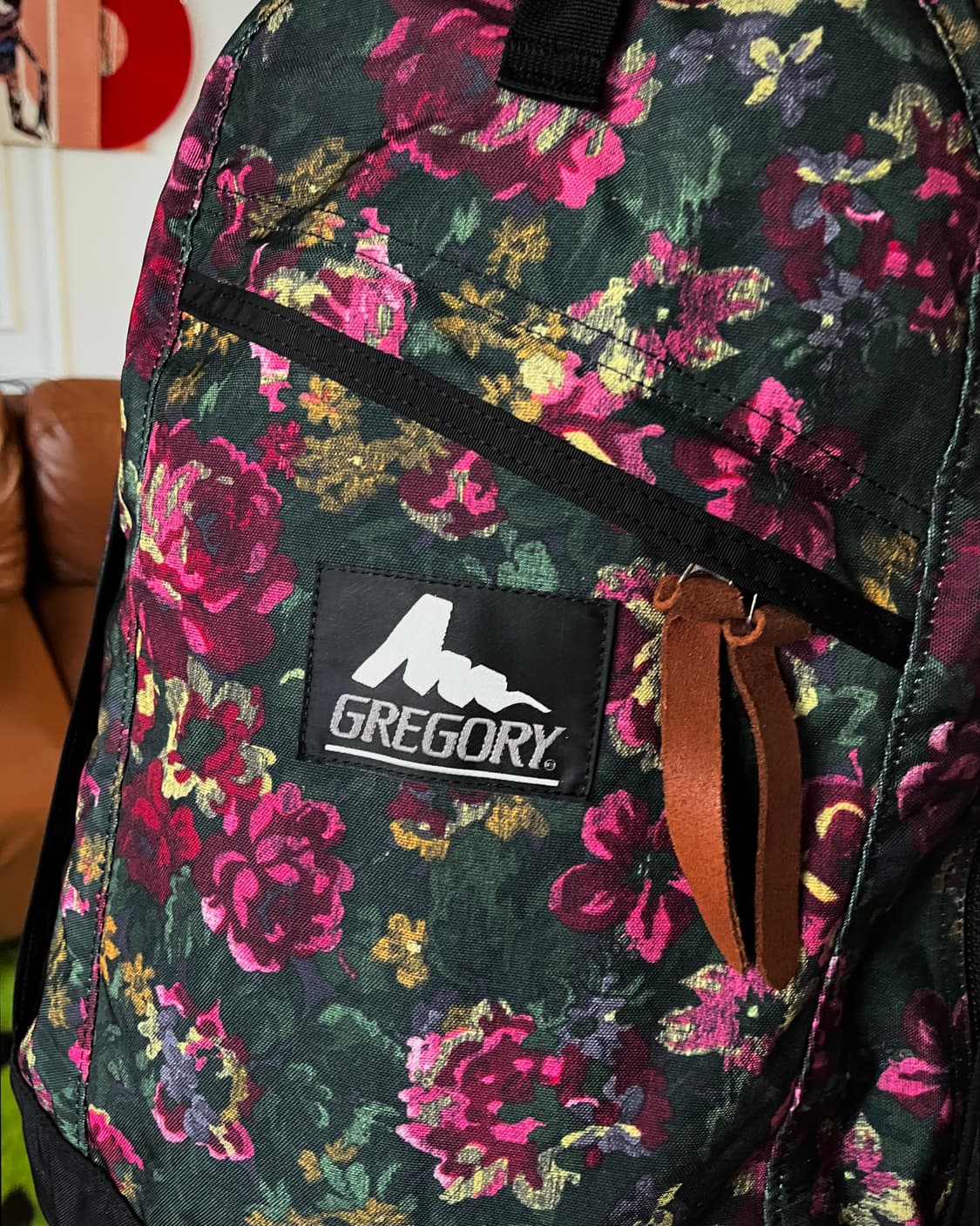 Old GREGORY Daypack 26L Floral Backpack 상품이미지3