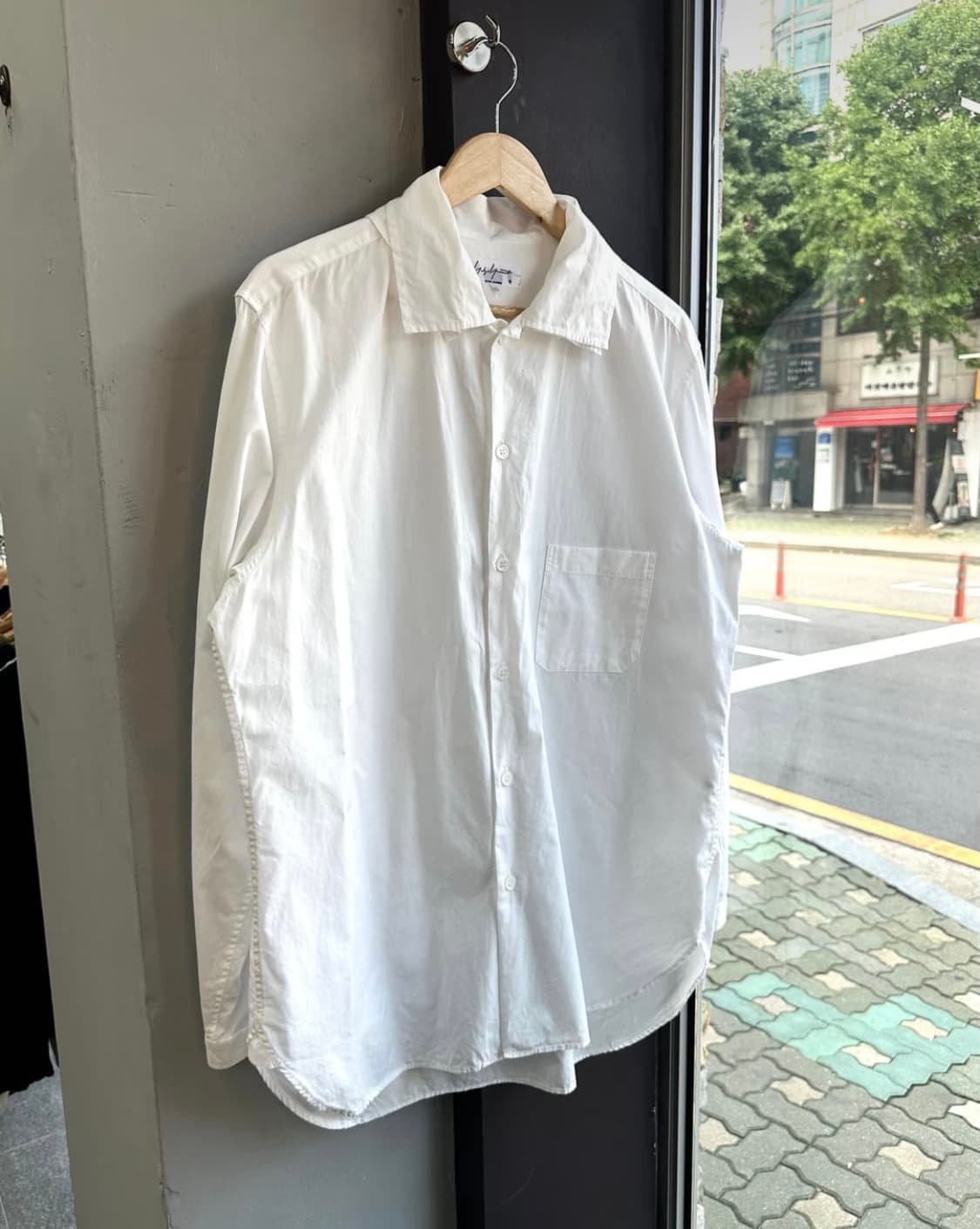 요지야마모토 뿌르옴므 백포인트 셔츠 상품이미지2