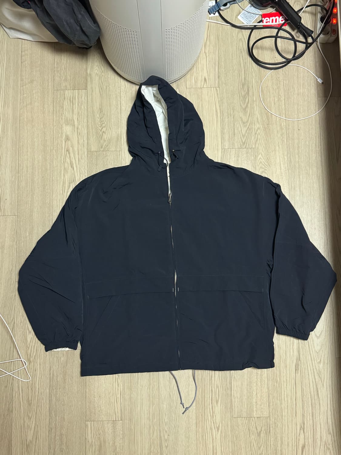 24FW 나나미카 리버시블 ooal 후드 마운틴 자켓 블랙 상품이미지9