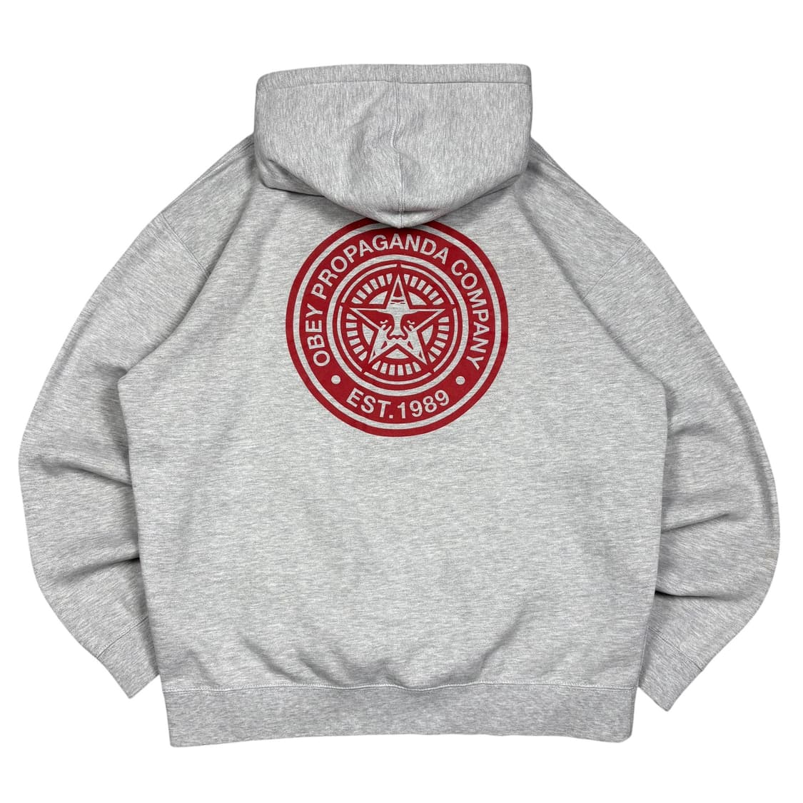 오베이 그레이 후드티 상품이미지1