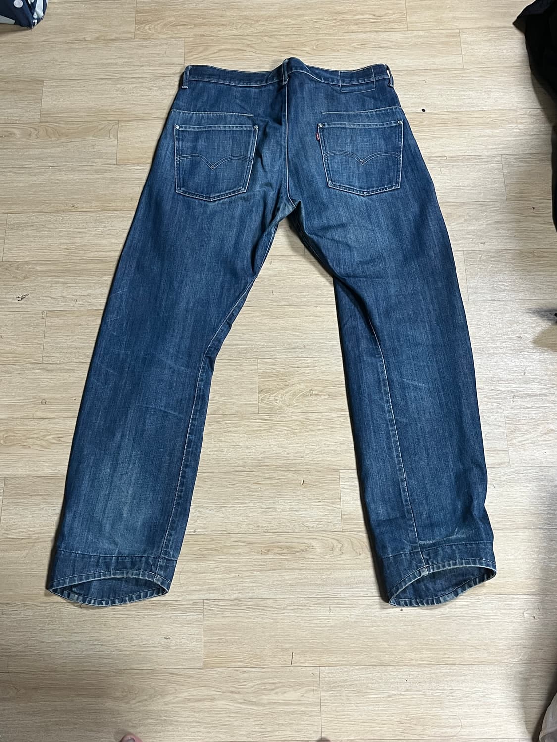 [36X32][리바이스] 00‘s 엔지니어드 진 001 워시드 인디고  상품이미지2