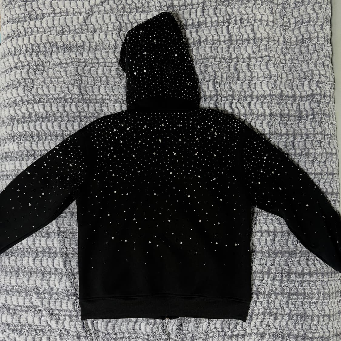 VYBES(해외브랜드) 라인스톤 갤럭시 후드집업 상품이미지2