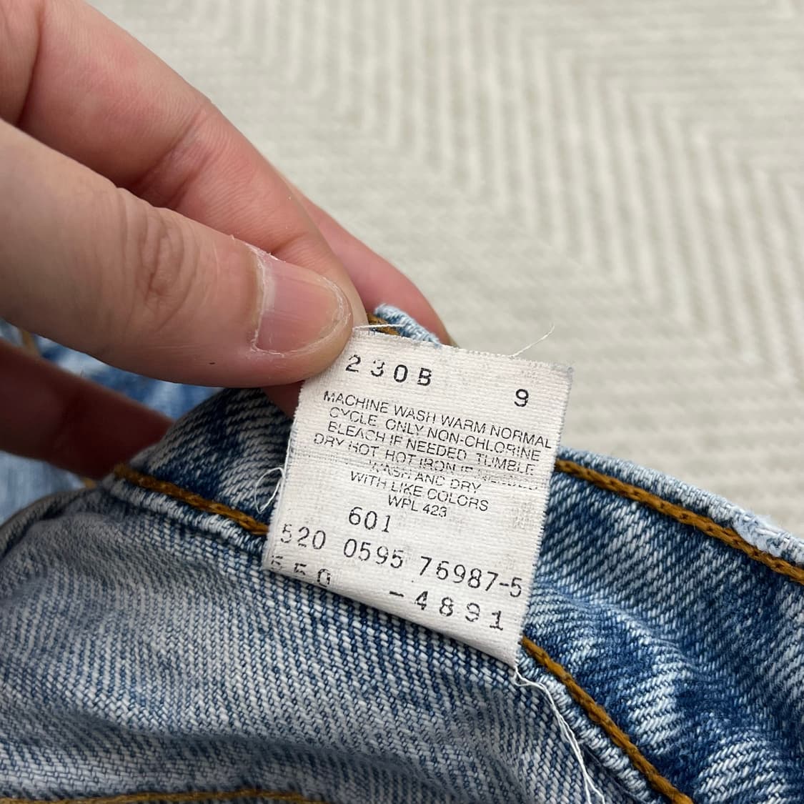 Usa리바이스 550 데님팬츠 r2403 상품이미지7