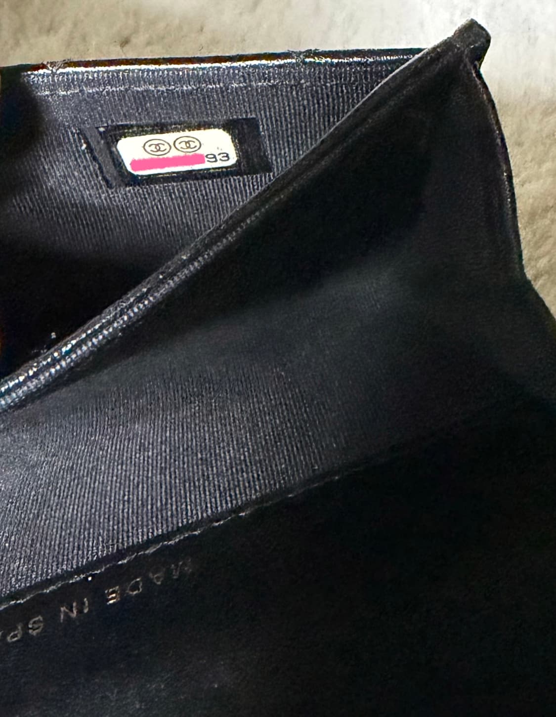 샤넬 보이샤넬 금장 램스킨 카드지갑 상품이미지8