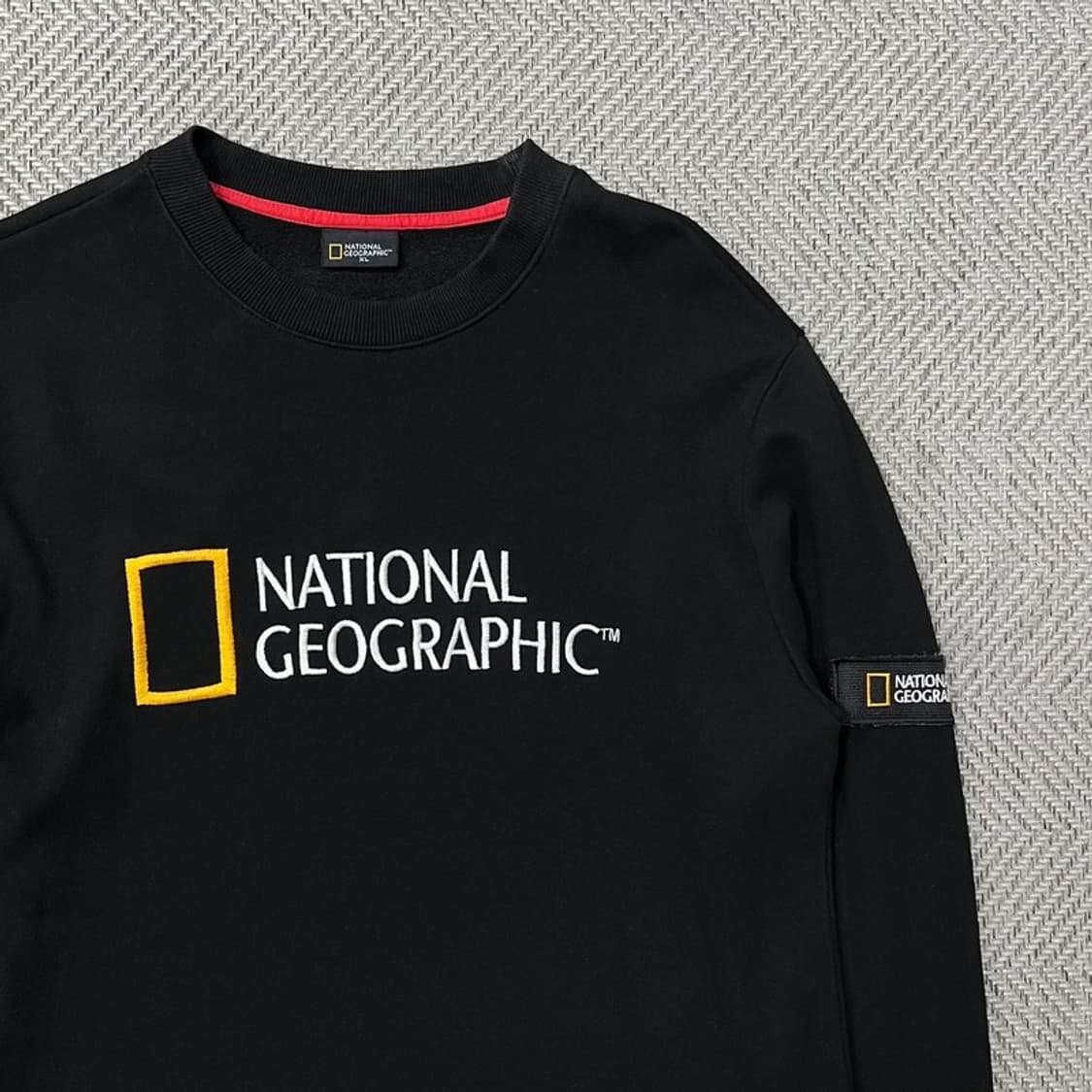 네셔널지오그래픽 빅로고 맨투맨 v0783 상품이미지5