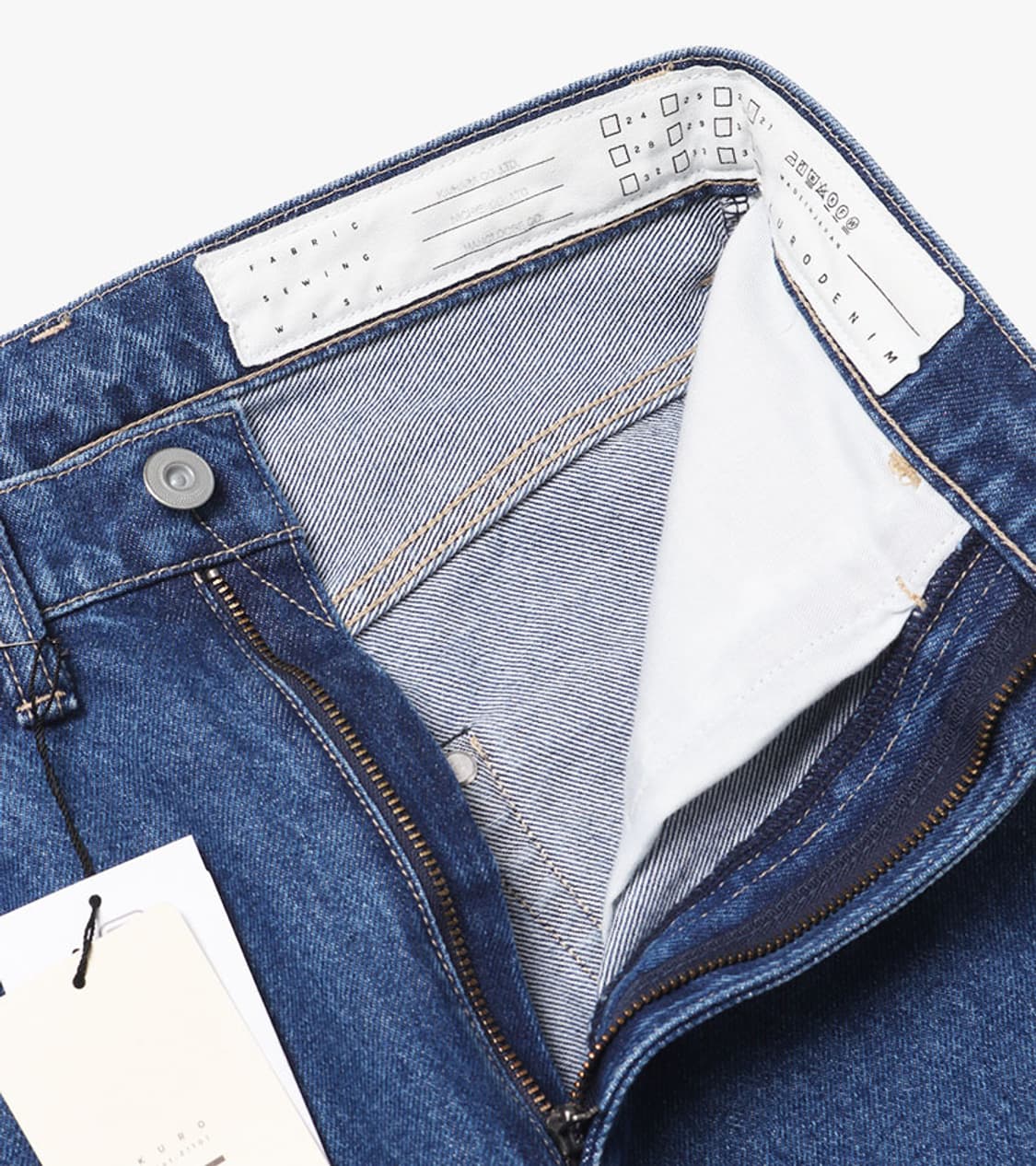 KURO - PRESTON WESTERN DENIM PANTS 상품이미지7