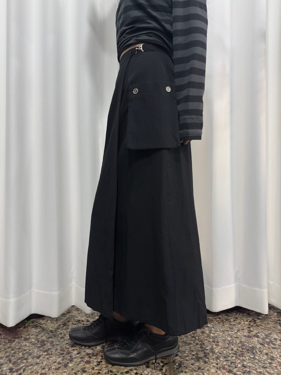 pocket wrap long skirt 상품이미지4