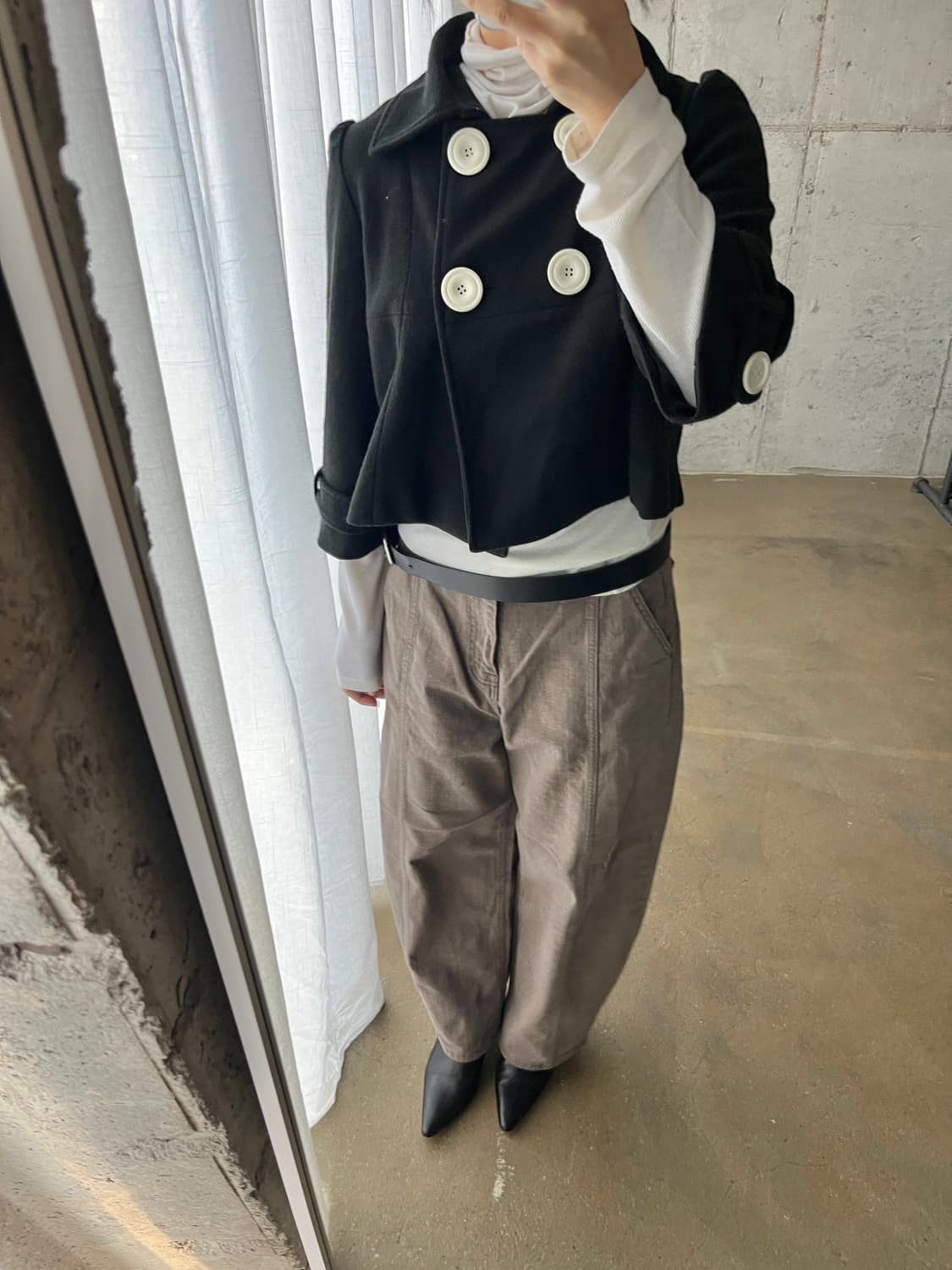 Guizot 더블브레스트 자켓 상품이미지3