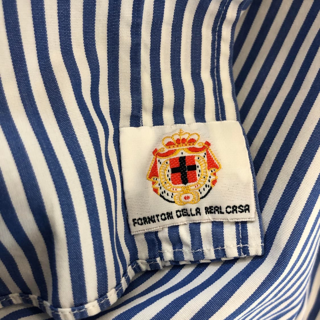 루이지 보렐리 나폴리 블루 스트라이프셔츠 100 상품이미지6