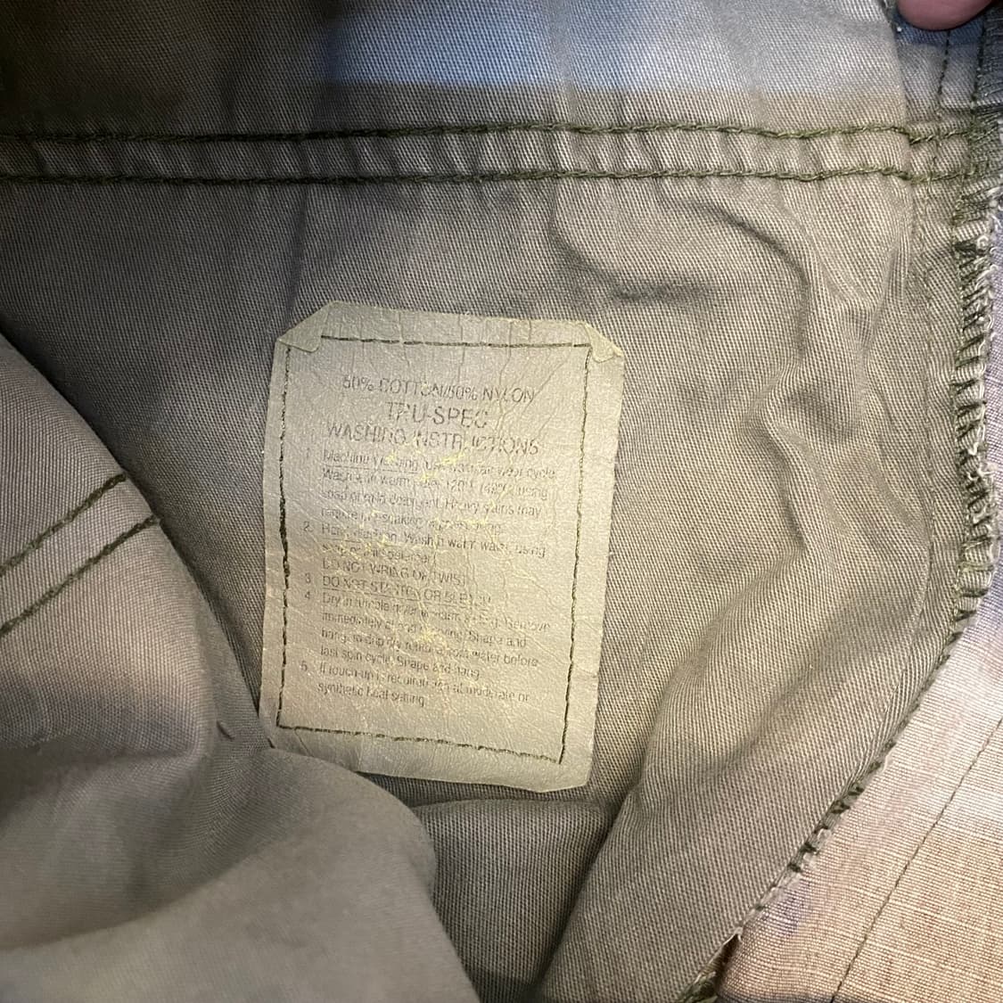 USA 미국 빈티지 카모 밀리터리 카고 바지 상품이미지5