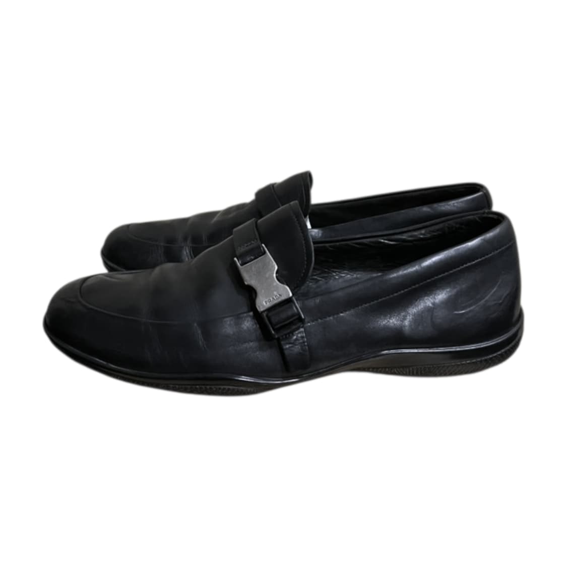 프라다 스포츠 아카이브 나파레더 버클로퍼 스니커즈 y2k 상품이미지2