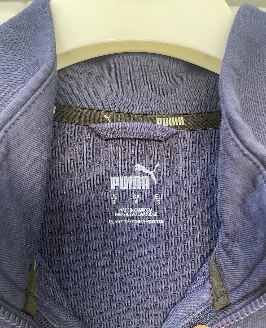 푸마 네이비 트랙탑 져지 상품이미지3