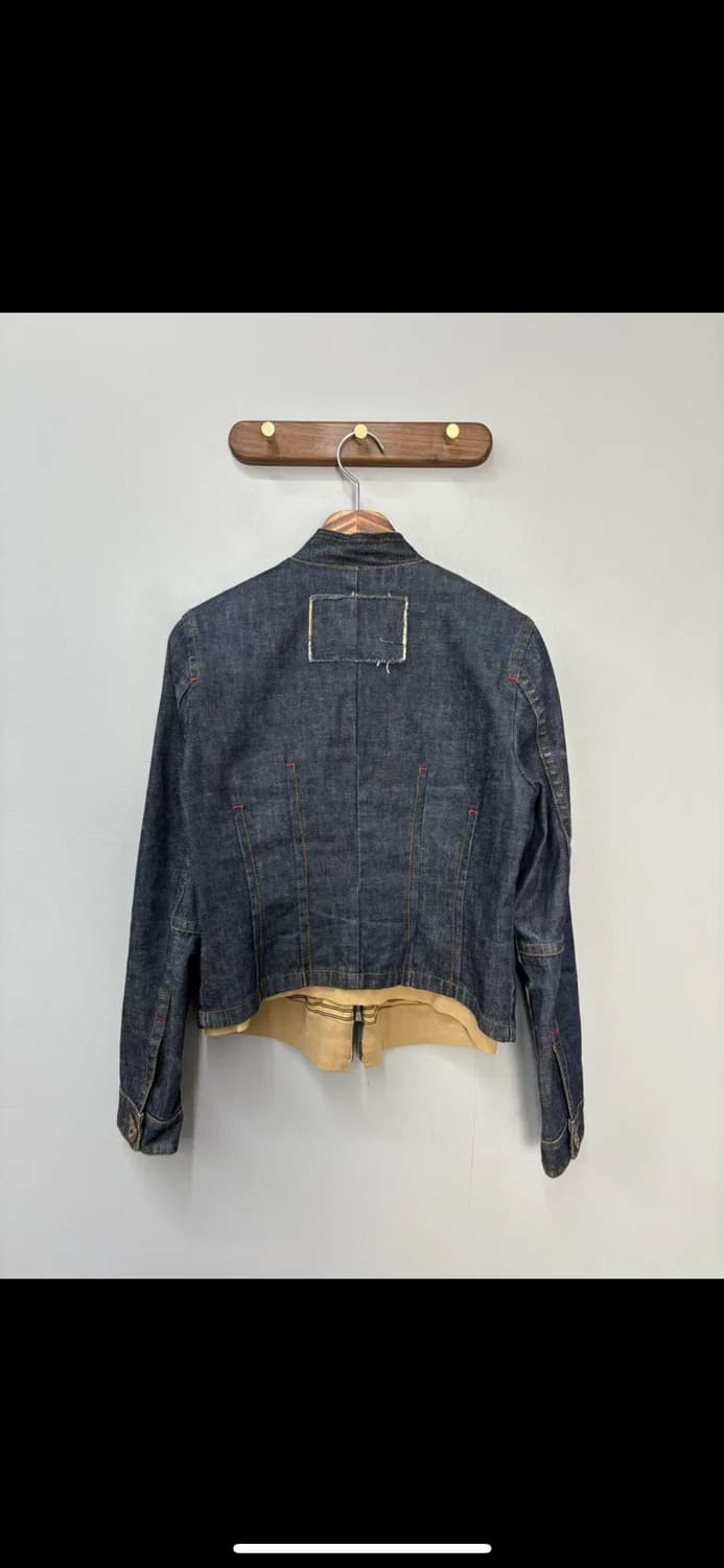 시스템 빈티지 데님 멀티포켓 스티치 집업 자켓 H1467 상품이미지5