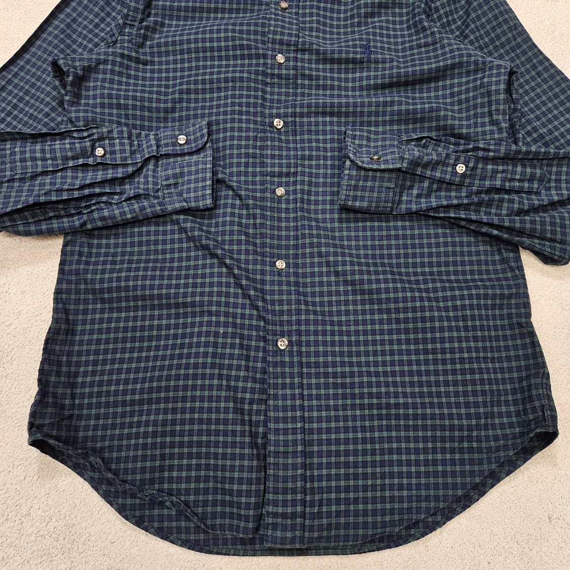 폴로 랄프 로렌 신형 체크 셔츠 S 클래식핏 상품이미지2