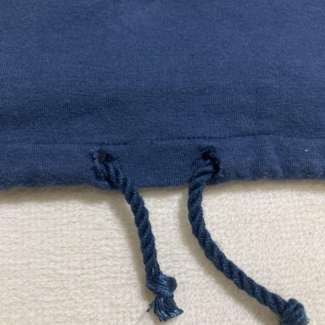 버버리 오프숄더 네이비 5부 티 분홍 로고 상품이미지3