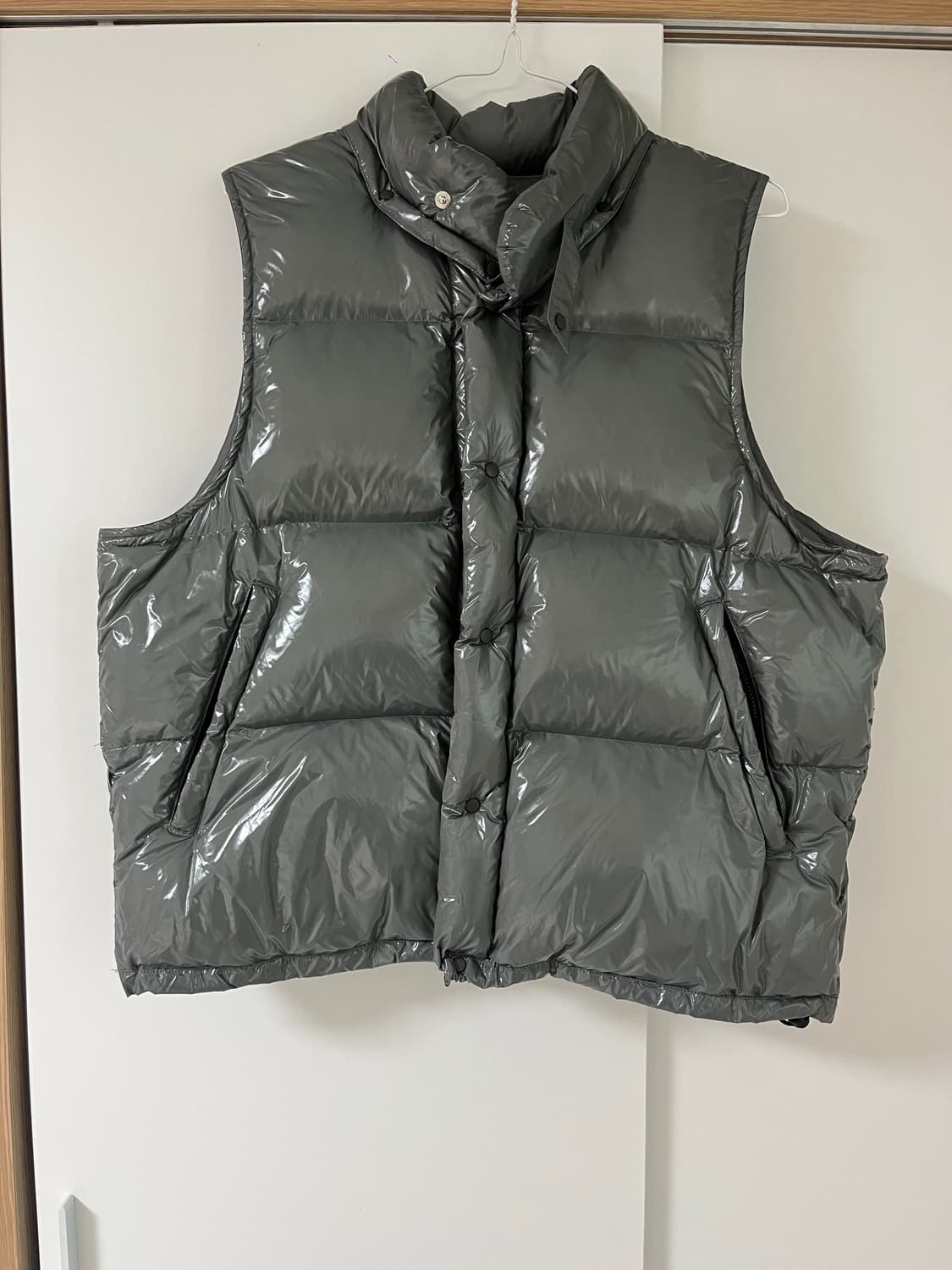 [벌스데이수트] 패딩 베스트 (그레이) _ S size 상품이미지1