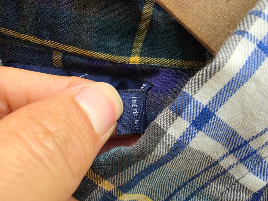 90s 폴로 랄프로렌 체크 셔츠 상품이미지6