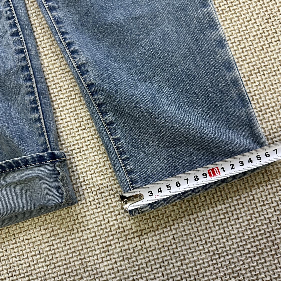 32 게스 스트레이트 핏 데님 팬츠 0423D 상품이미지4