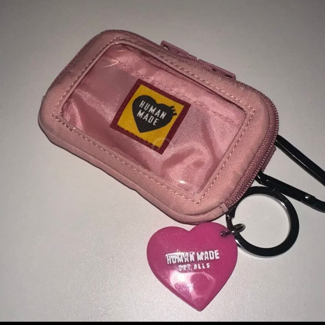 일관판매, 세트) 휴먼메이드 밀리터리 카드 케이스&  하트키링 핑크 상품이미지3