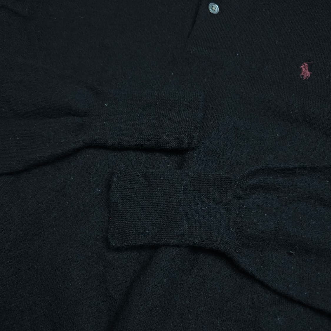 [택포]폴로 램스울 카라 니트 L 상품이미지6