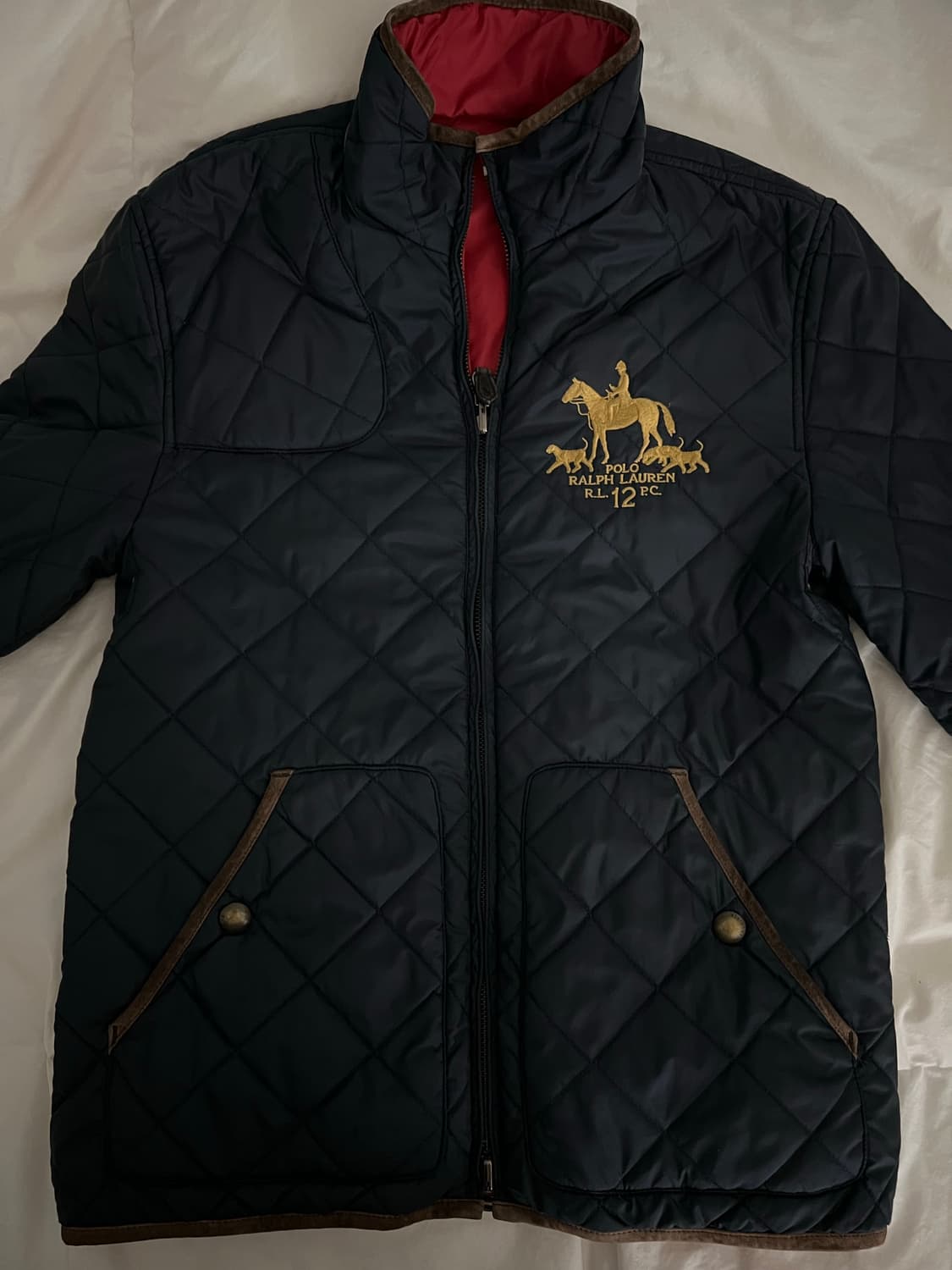 랄프로렌 정품 양면 자켓 사이즈s 상품이미지1