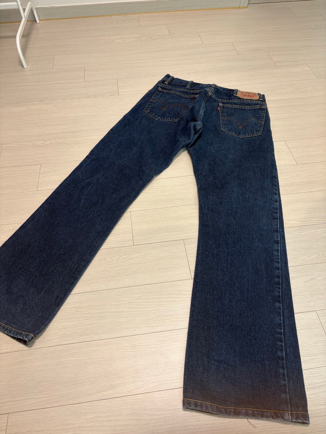 리바이스 517 부츠컷 진청 34x34(실제30-31인치) 상품이미지4