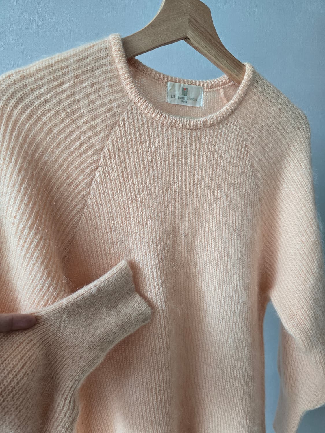 프랑스 디자이너 브랜드 키드모헤어 니트 상품이미지2