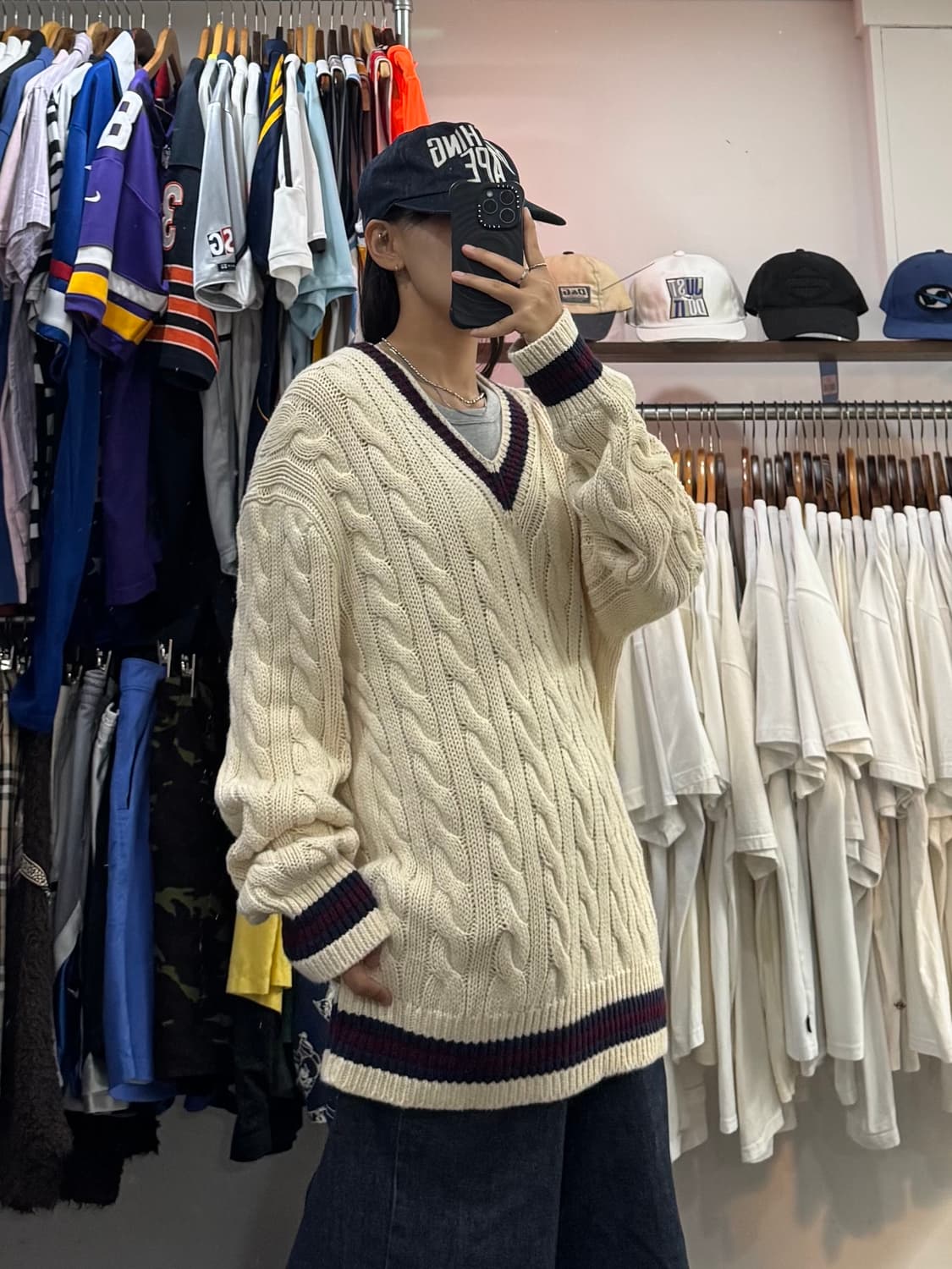 00s 폴로 랄프로렌 크리켓 케이블 니트 상품이미지6