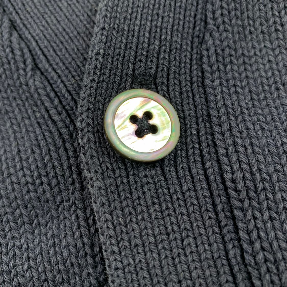 90s 폴로 랄프로렌 포니로고 코튼 가디건 네이비 상품이미지4