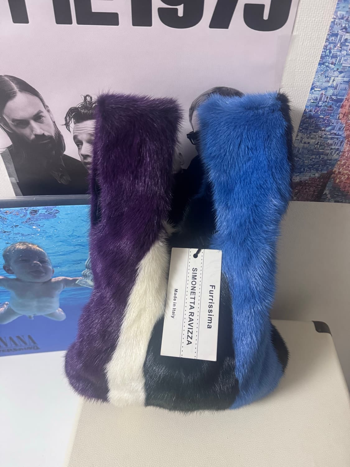 시모네타 라비짜 밍크 퍼 가방 상품이미지1