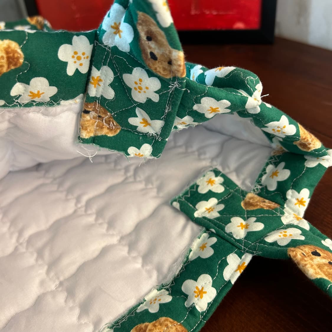 핸드메아드 곰돌이가방 상품이미지5