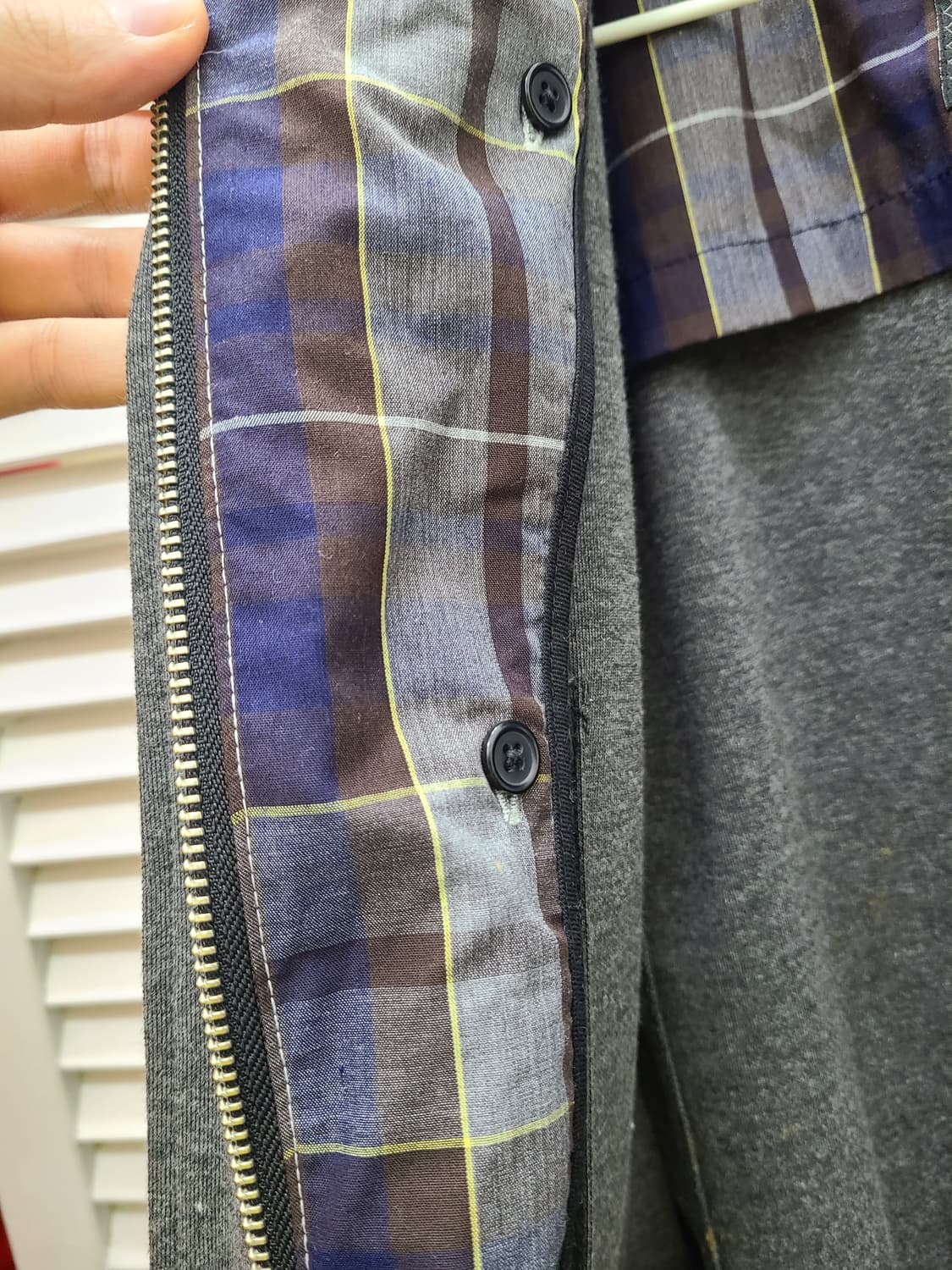 빔즈 후드 코튼 블레이저 자켓 상품이미지4