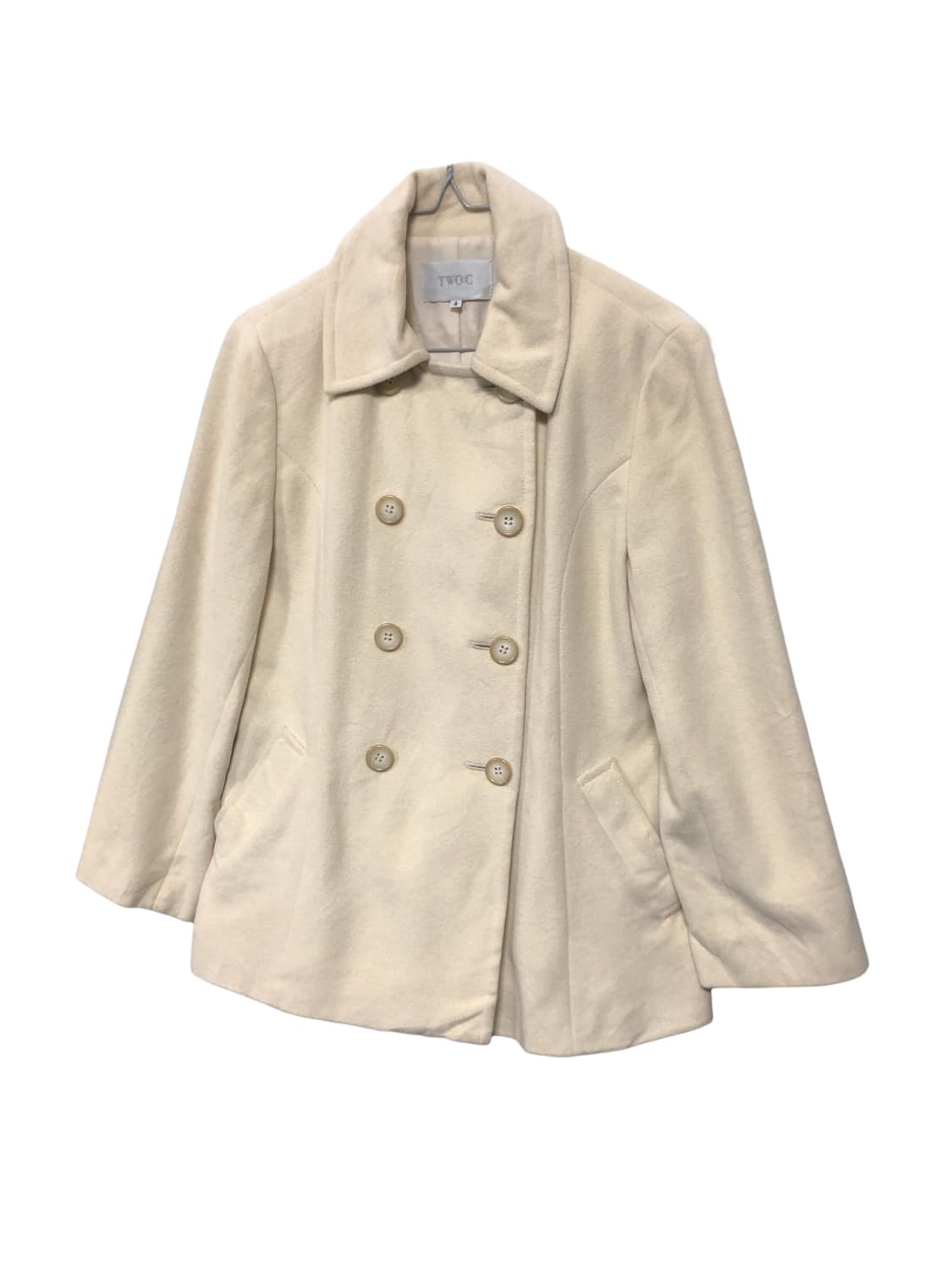 크림아이보리 더블자켓 상품이미지1