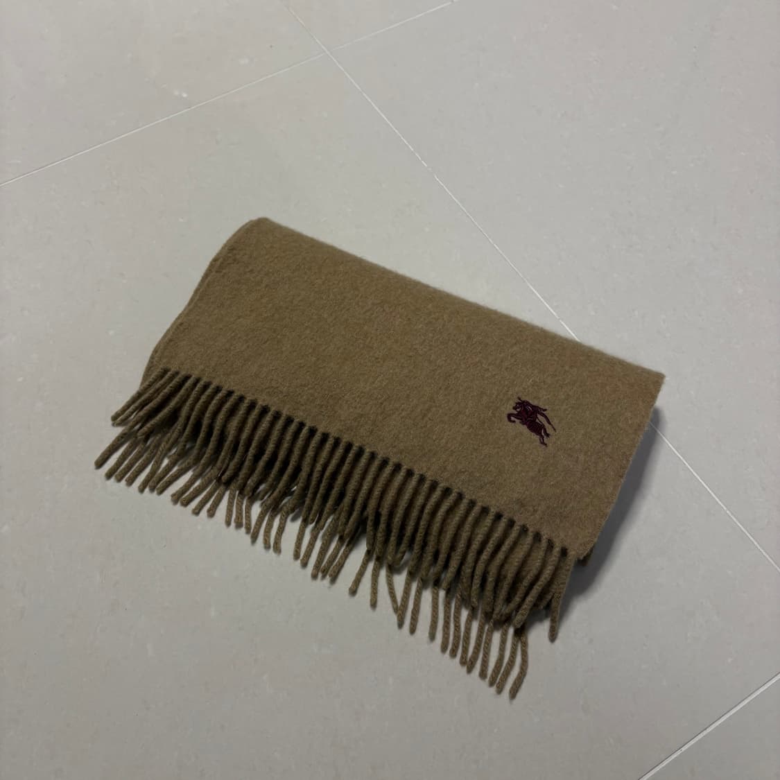 빈티지 버버리 캐시미어 베이지 목도리 머플러 상품이미지3