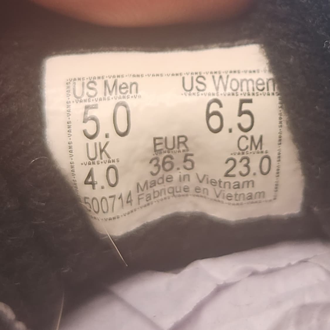 f 반스 올드스쿨.  여성스니커즈 230 상품이미지2