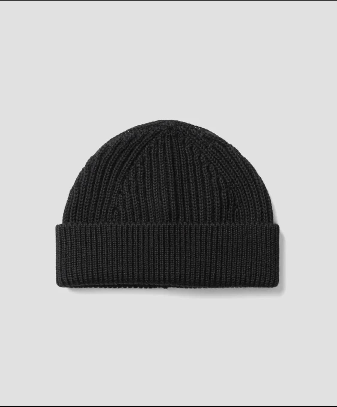 안데르센 안데르센) 검정색 니트 비니 상품이미지4