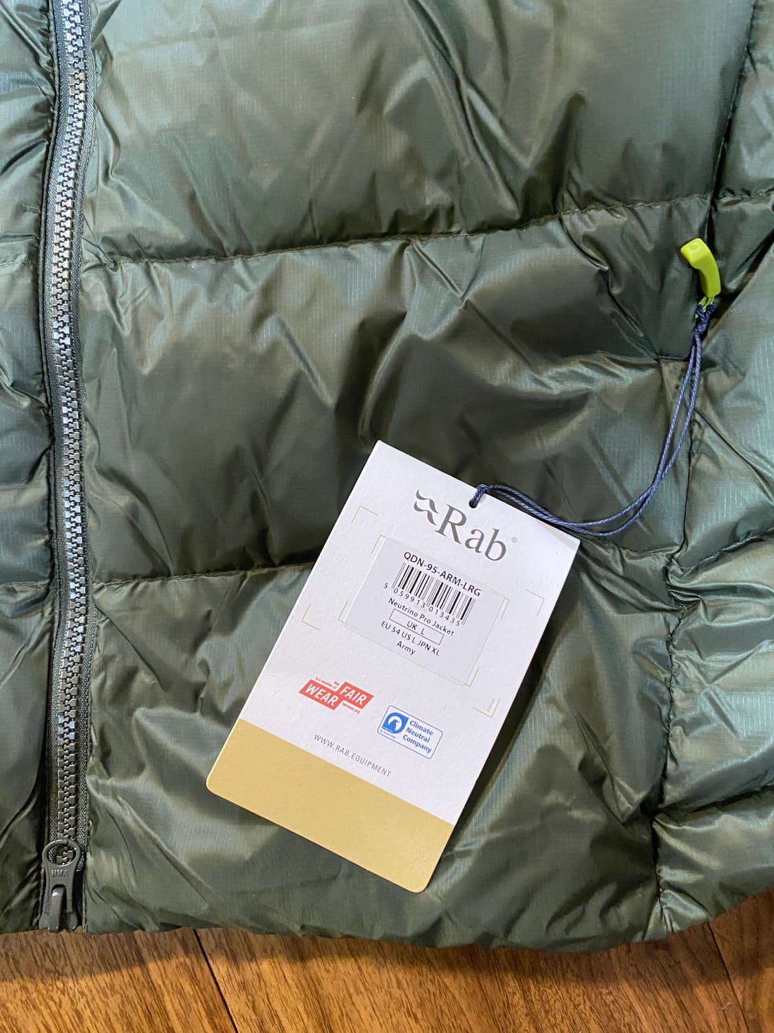 [L] RAB Neutrino Pro Jacket 상품이미지2